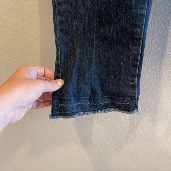 Nine Planet High Rise Wide Waist Band Three Button Jeans skinny size 15 - Picture 7 of 11